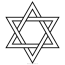 star of david coloring page ultra