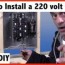 how to install a 220 volt outlet askmediy