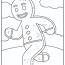 christmas gingerbread coloring pages