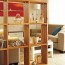 practical shelf unit or room divider