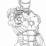 free download iron man coloring page