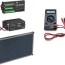 solar charged power supply
