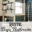rustic bathroom decorating ideas