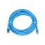 extralink patch cable cat6a 5m blue