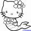 hello kitty princess coloring pages