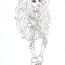 clawdeen wolf coloring pages to print