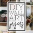 diy wall art projects what meegan makes