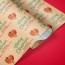 personalised christmas bird wrapping paper