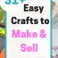 31 easy crafts that make money