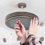 how to install a ceiling light fixture