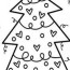 print christmas tree coloring pages