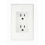 1 gang recessed duplex power outlet