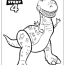 rex cool toy story 4 coloring pages