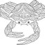 free crab coloring pages for download