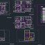 electrical design of a house in autocad