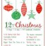 12 days of christmas ornament crafts