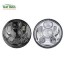 black silver 5 75 inch led headlight