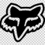 fox racing logo decal sticker