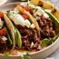 mexican shredded beef and tacos