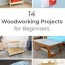 14 easy beginner woodworking projects