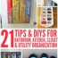 21 tips and diy organization ideas for