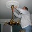 how to rewire an antique light fixture