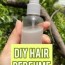 diy hair perfume
