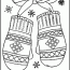 free free winter coloring pages for