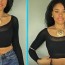 make a crop top out of old pants in 2