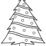 christmas tree drawing easy for kids