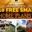 10 free small home plans