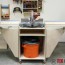 how to build a mobile miter saw station