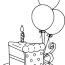 birthday balloon coloring pages