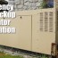 backup and emergency generator installation