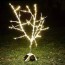 diy fairy light tree with string lights