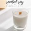 how to make scented soy candles a