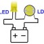 simple light sensor circuit using two