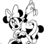 minnie mouse christmas coloring pages