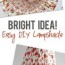 bright idea diy lampshade cover