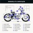 anatomy of a motorcycle the zebra