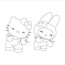 hello kitty coloring page 10 free