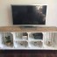 homemade tv stand shop 56 off www