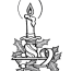 christmas candles coloring pages