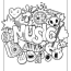 kawaii music coloring page woo jr