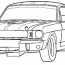 free bronco coloring page download