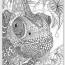 free detailed fish coloring pages