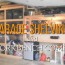 garage shelving and workbench diy