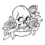 top 15 skull coloring pages for your