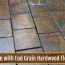 end grain hardwood flooring