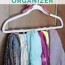 world s simplest diy scarf organizer